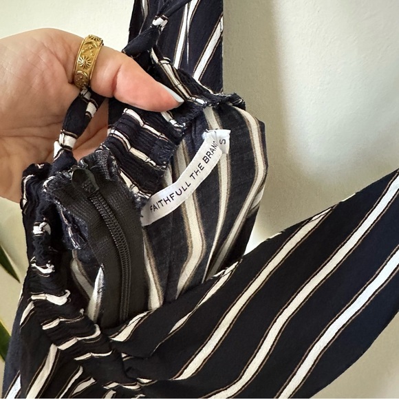 Faithful The Brand Shutterbabe Jumpsuit Tilbury Stripe Size S - Picture 7 of 7